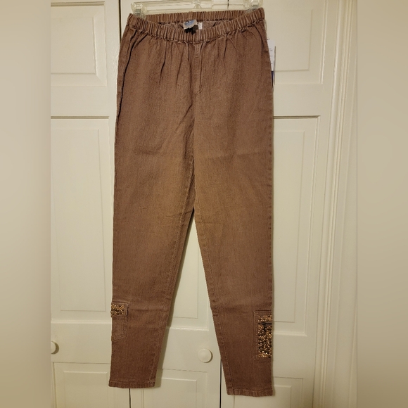 DG2 by Diane Gilman Pants - DG2 By Diane Gilman Brown Casual Pants Size MT NWT